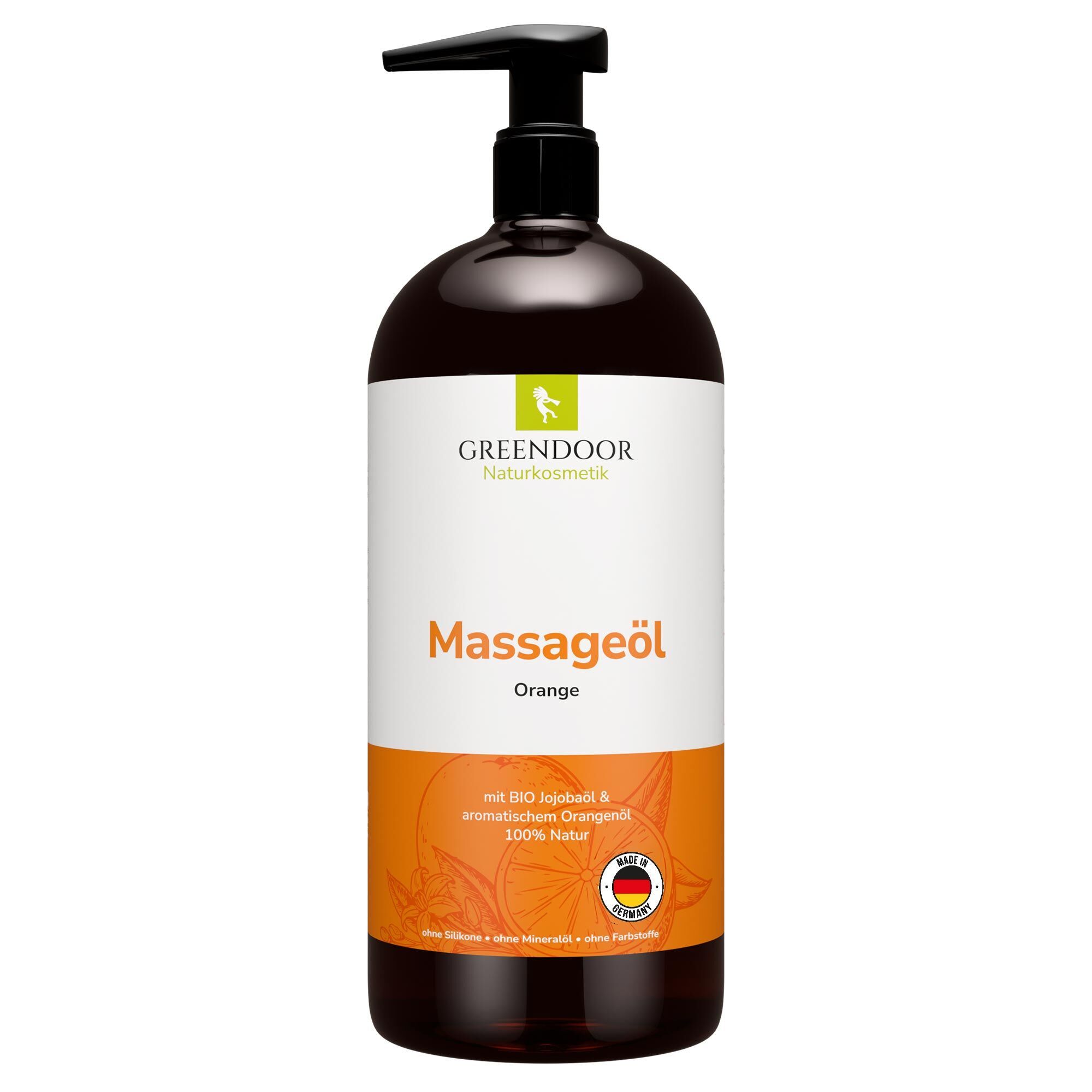 GREENDOOR Massageöl XL Orange