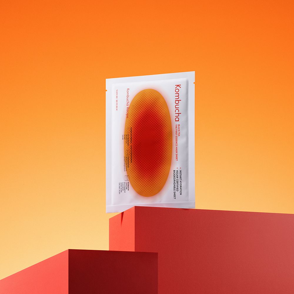 NATURE REPUBLIC Kombucha Black Tea The First Essence Sheet Face mask
