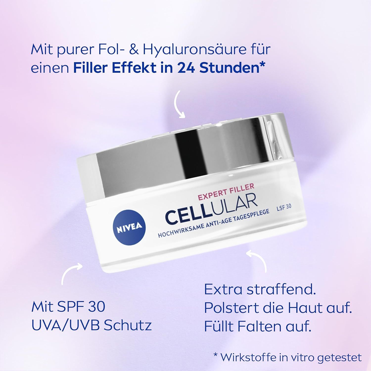 NIVEA Hyaluron Cellular Filler Expert Filler Anti-Age Tag & Nacht Routine Set