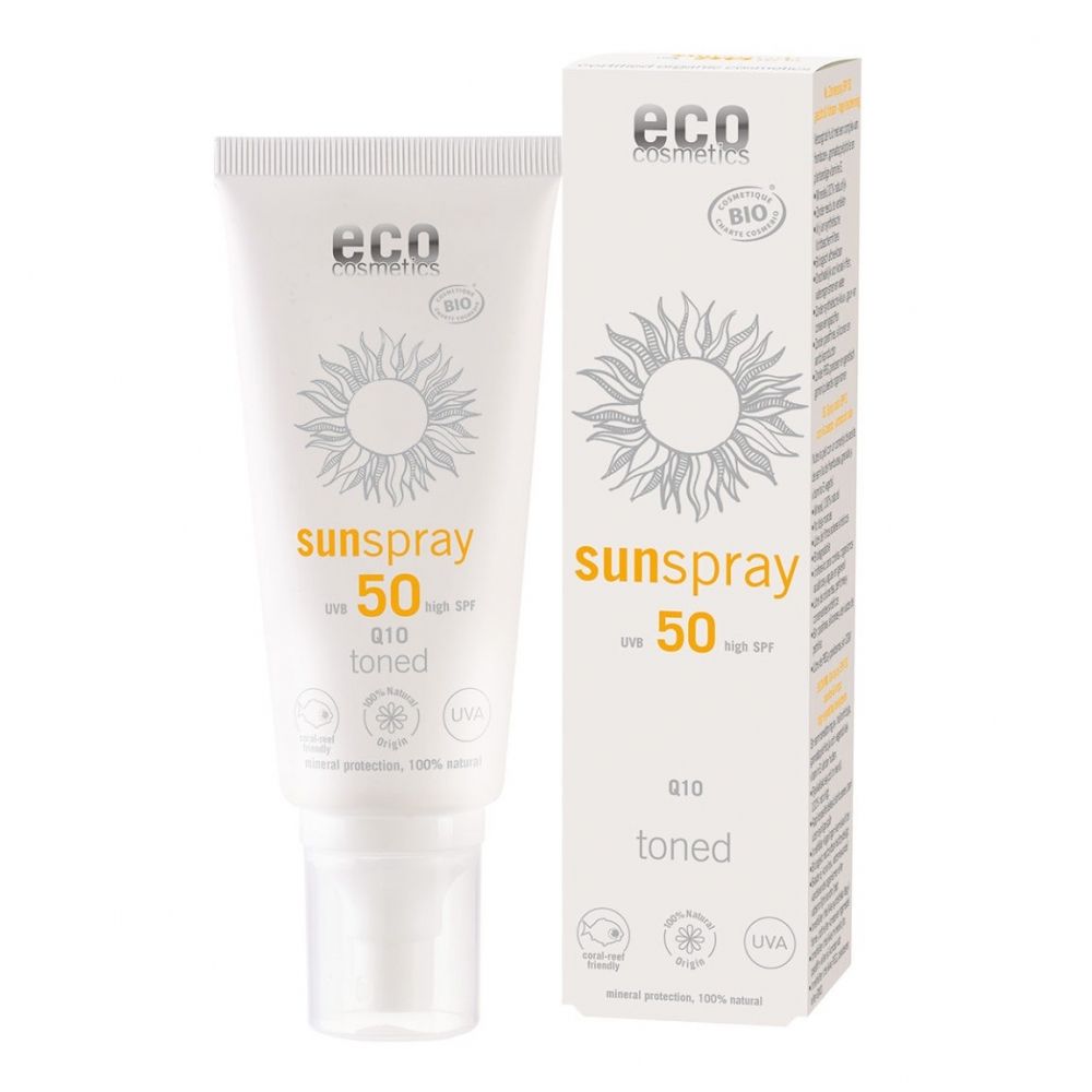 ECO Sonnenspray LSF 50 Q10 getönt 100 ml Spray