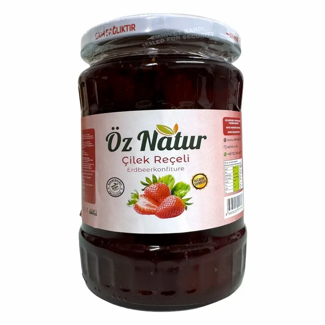 Öz Natur | Erdbeerkonfitüre Türkischer Art