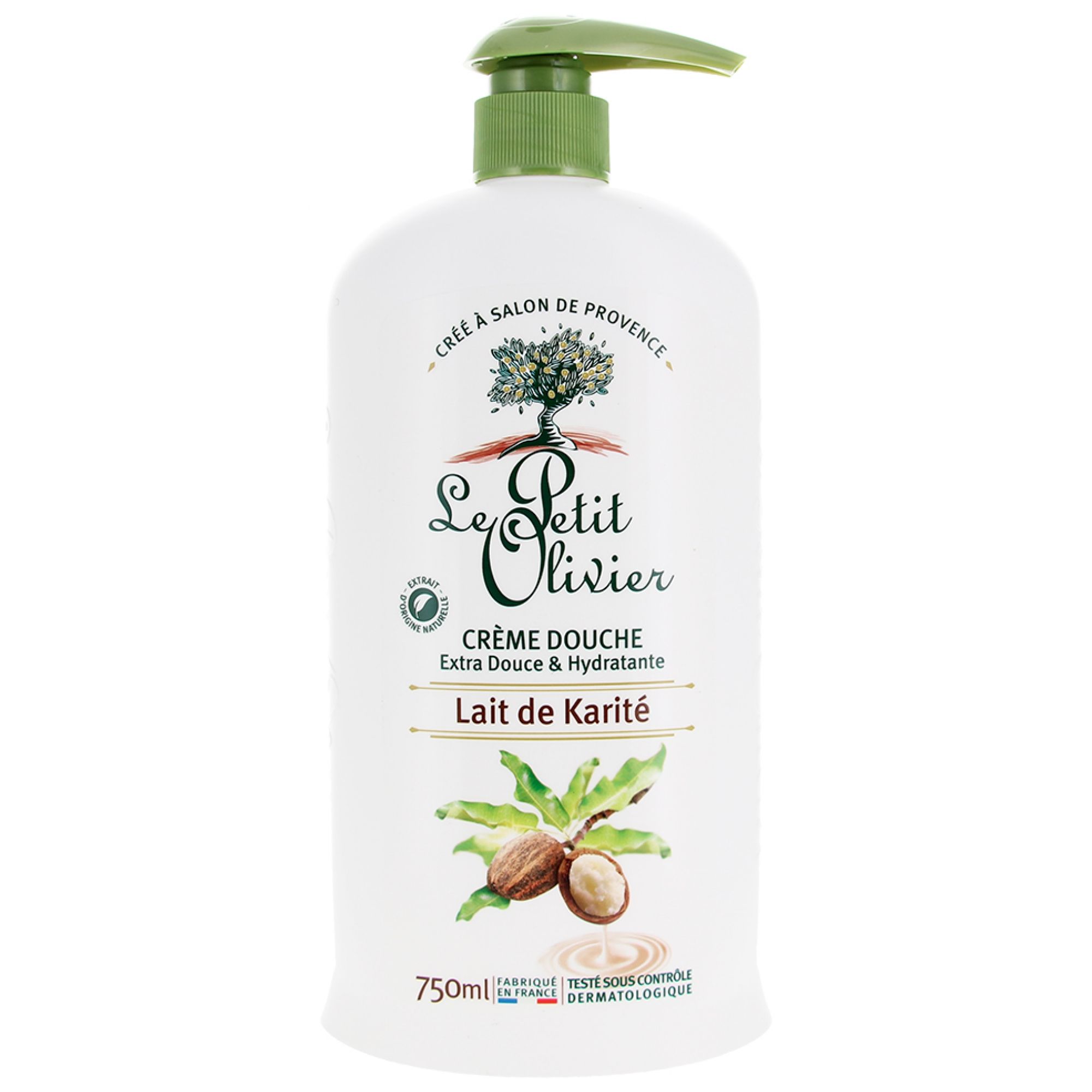 Le Petit Olivier Extra Milde Duschcreme & feuchtigkeitsspendend Shea-Milch 10,5x6x24 cm