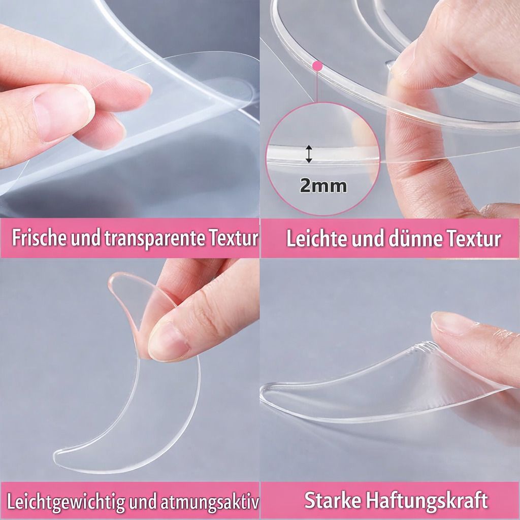 COOL-i Silikonpads Set  für Gesicht, Hals & Brust, wiederverwendbare Kosmetikpads