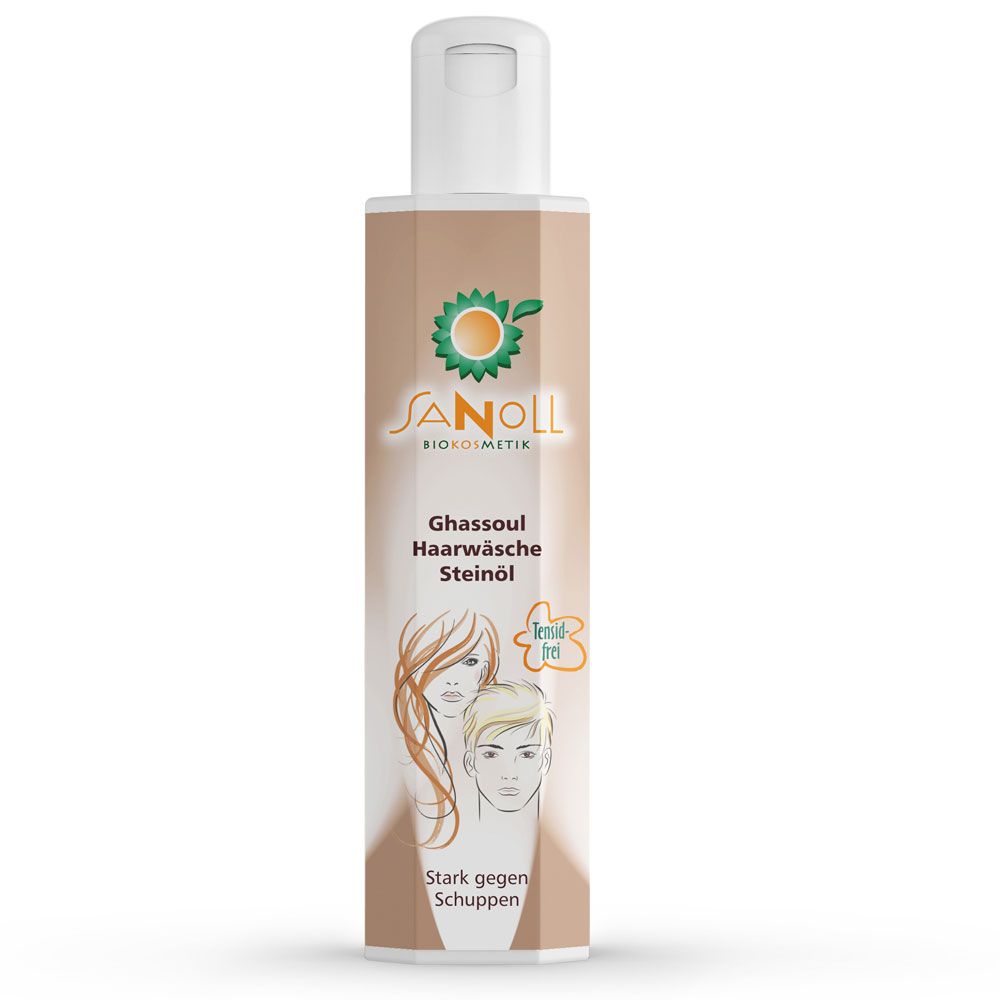 Sanoll Ghassoul Haarwäsche Steinöl 200 ml