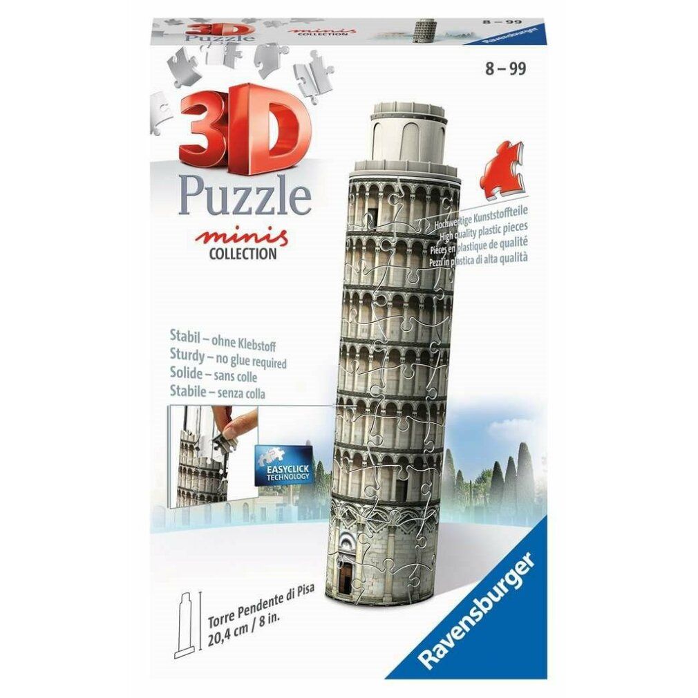 ravensburger 3D-Puzzle Mini Schiefer Turm von Pisa 54 Teile
