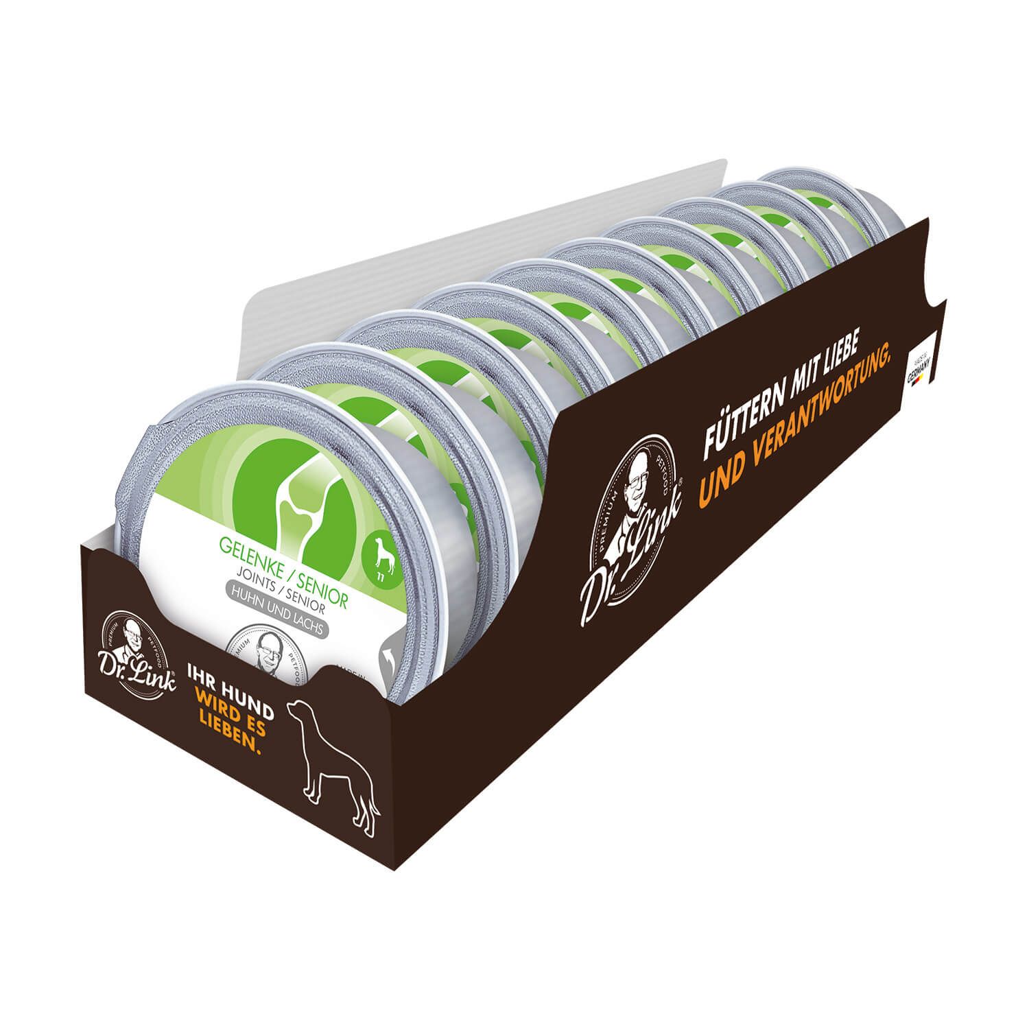 Dr. Link® SPEZIAL-DIÄT Gelenke / Senior I Joints / Senior Huhn und Lachs