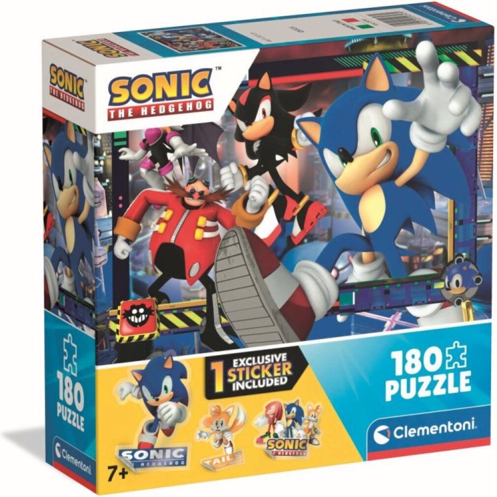 Sonic der Igel 180-teiliges Puzzle Clementoni
