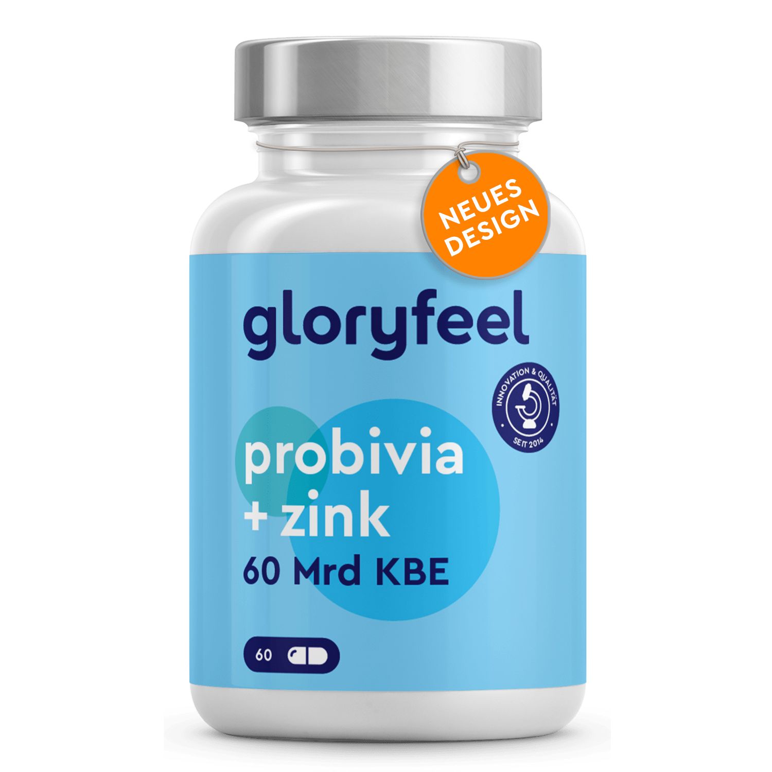 gloryfeel® Probivia Bakterienkulturen + Zink Kapseln