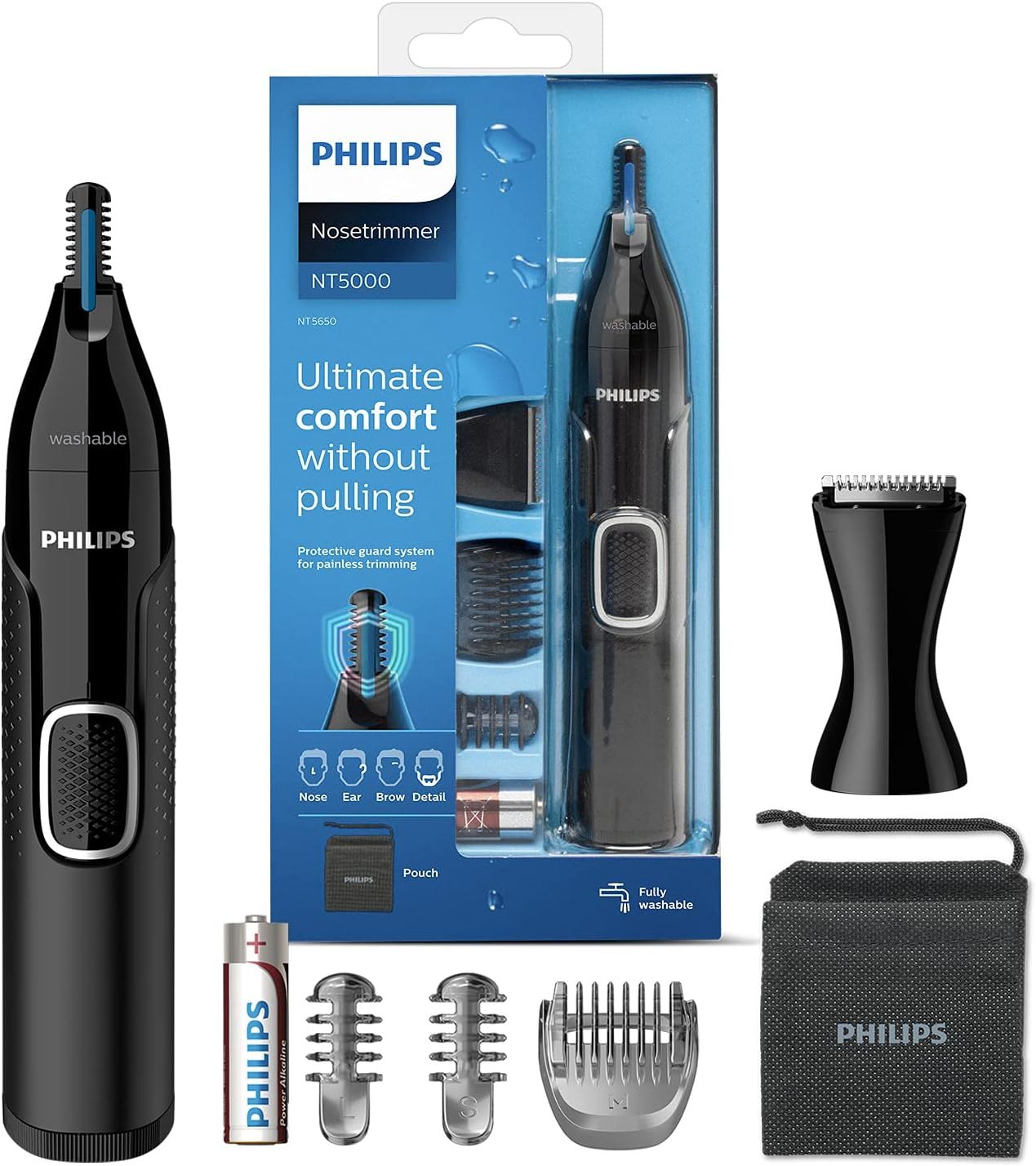 Philips Nasen und Ohrenhaartrimmer Series 5000 zum Trimmen