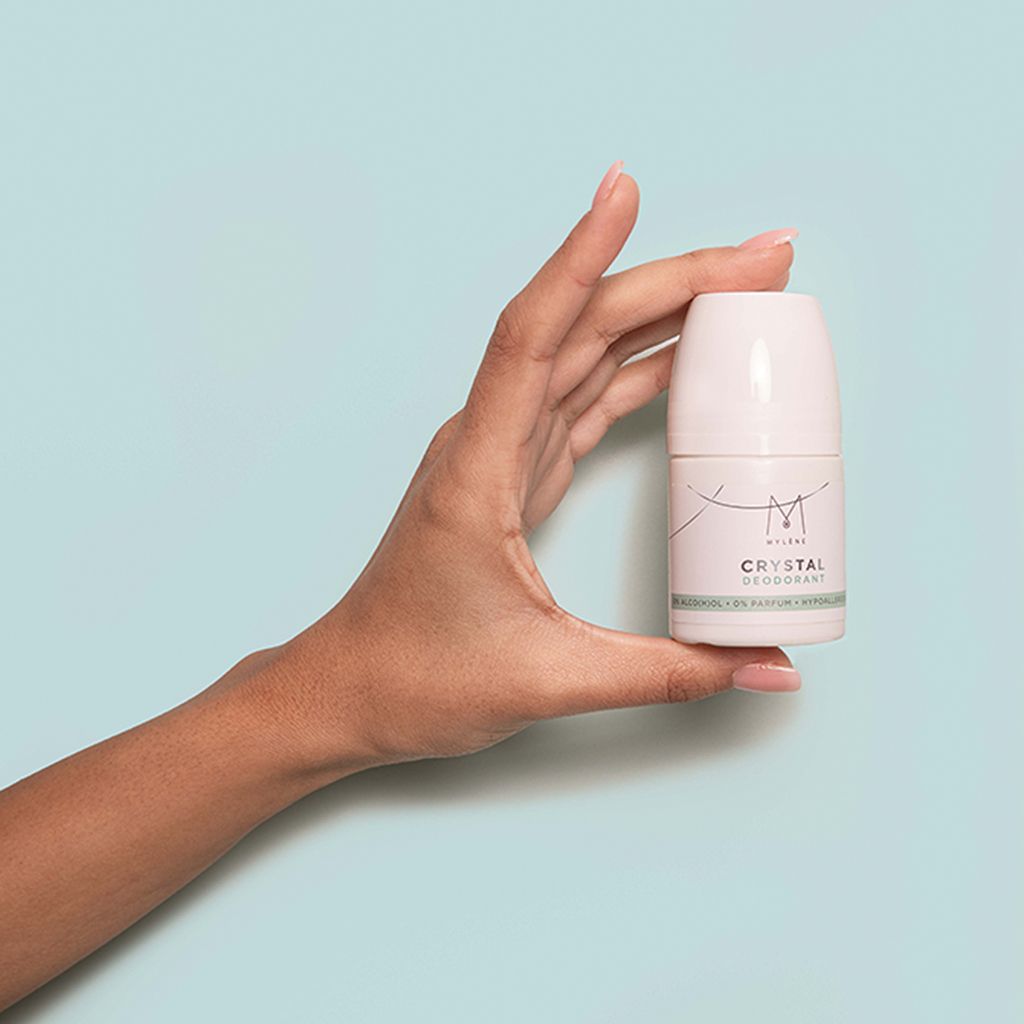 Mylène Crystal Deo Roller – 100 % natürliche Deodorant-Roller
