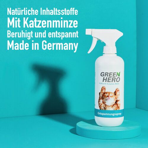 GreenHero Entspannungsspray für Katzen