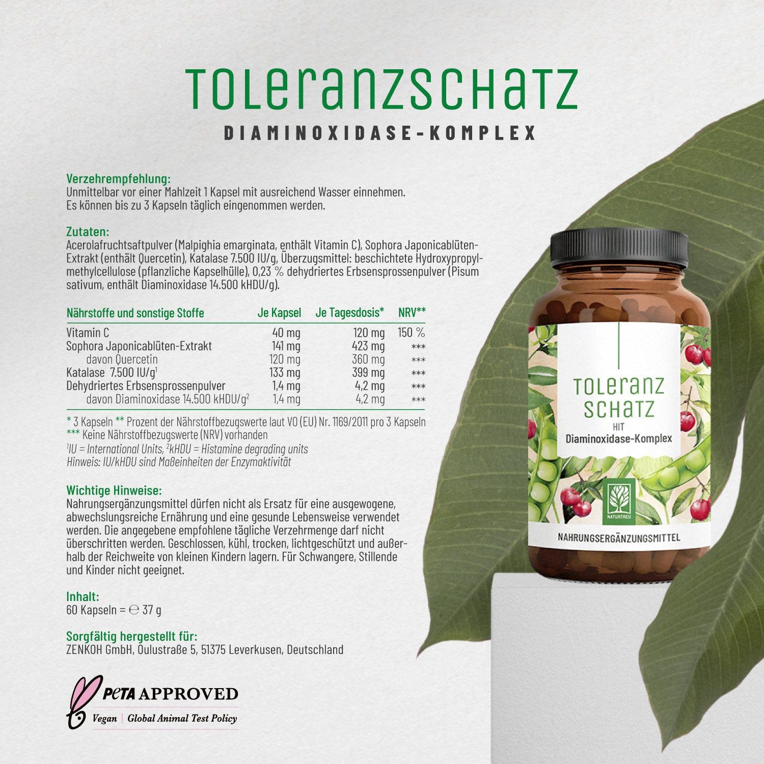 TOLERANZSCHATZ- NATURTREU®