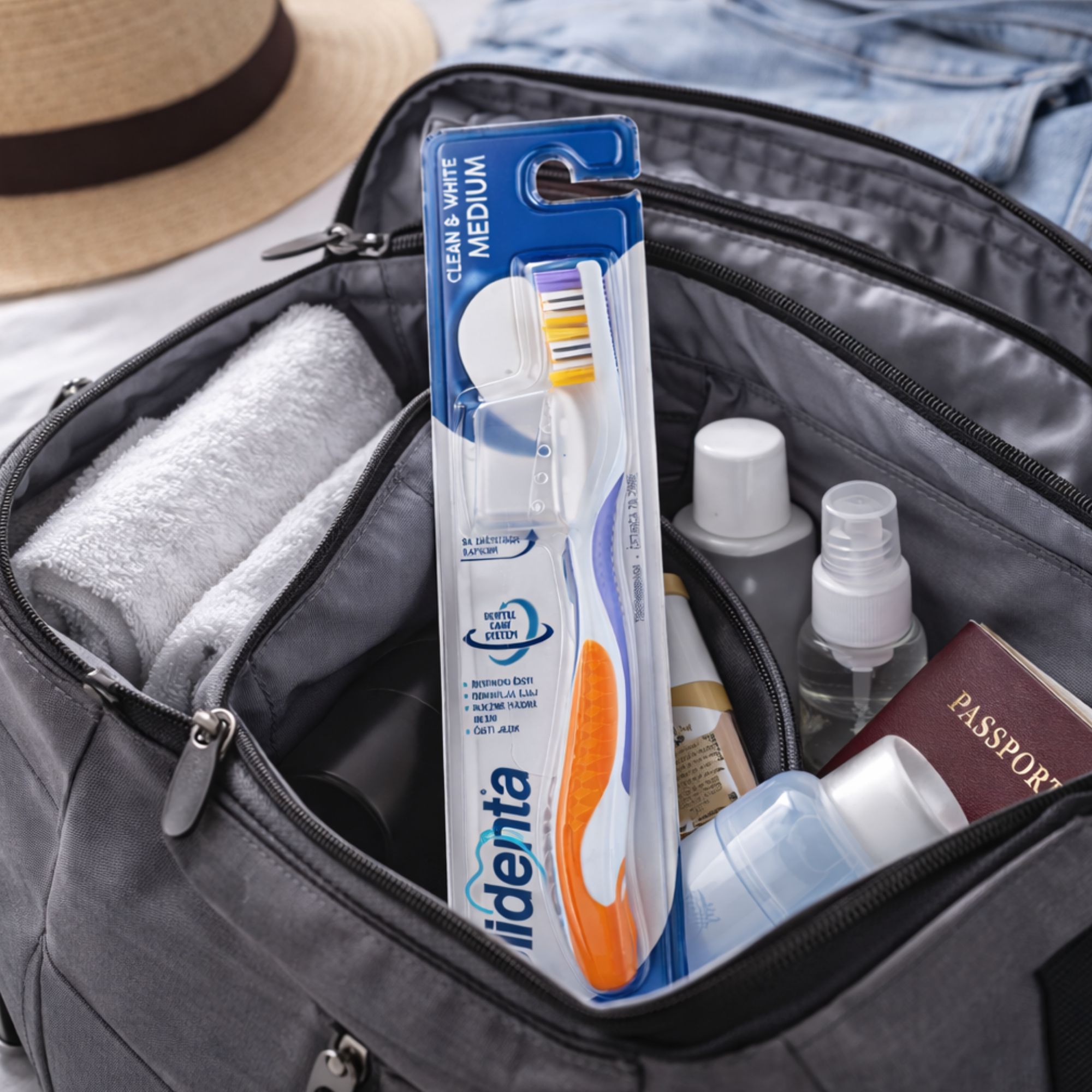 PLIDENTA Clean & White Soft Zahnbürste