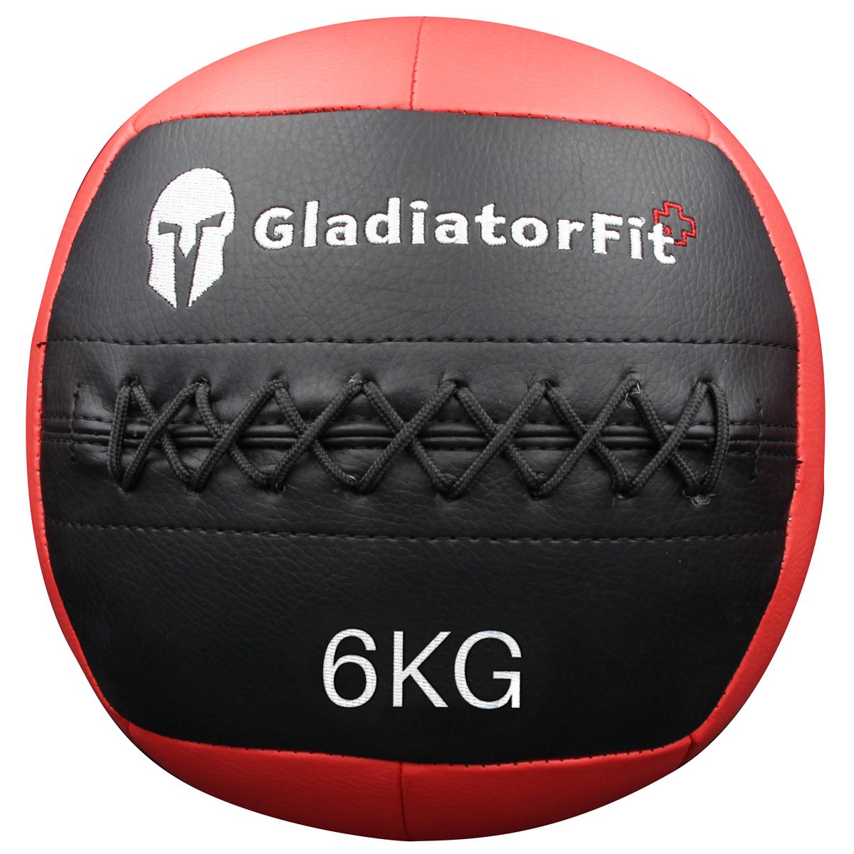 GladiatorFit Ultra-strapazierfähiger Wall Ball aus Kunstleder | 6 KG