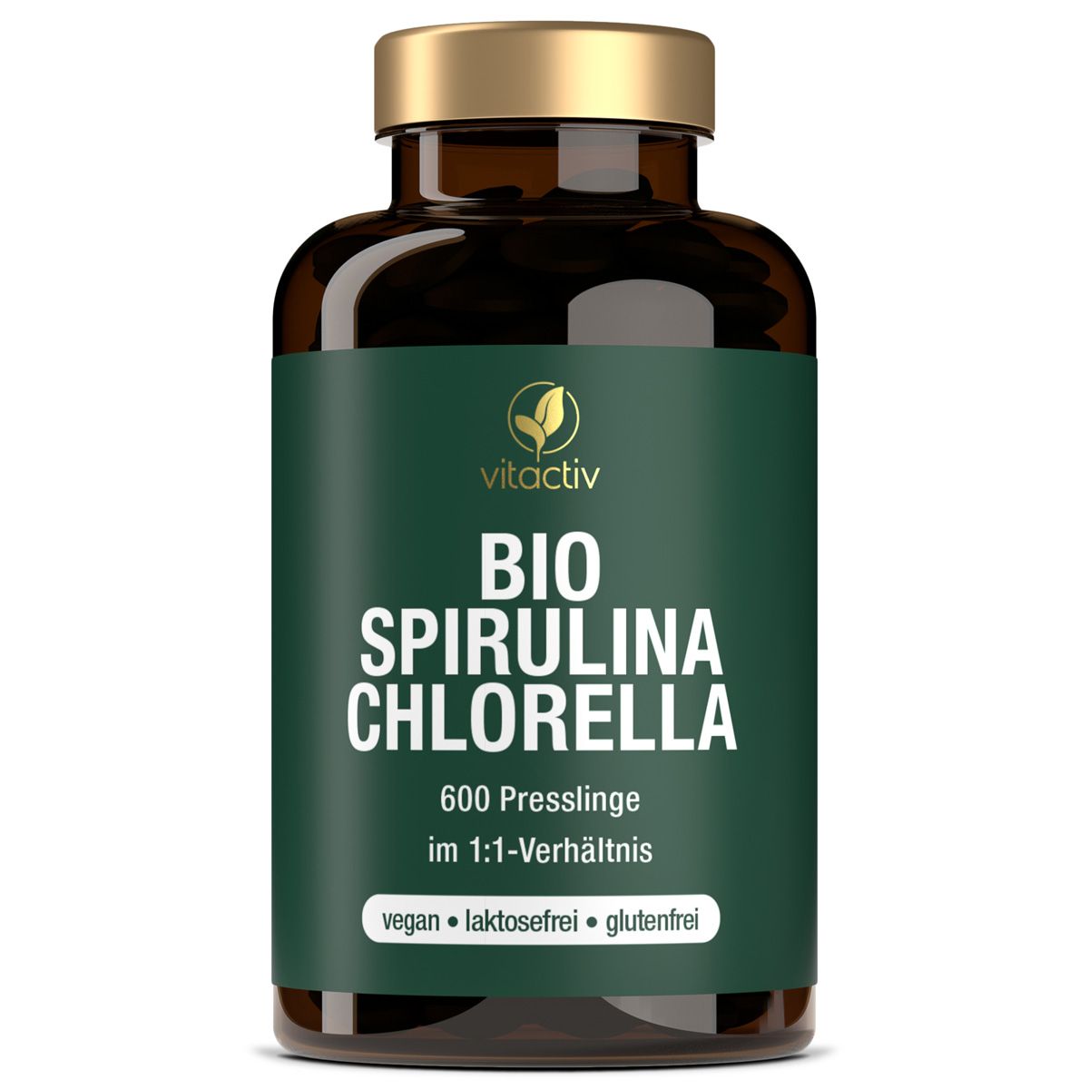BIO Spirulina Chlorella 600 St Presslinge