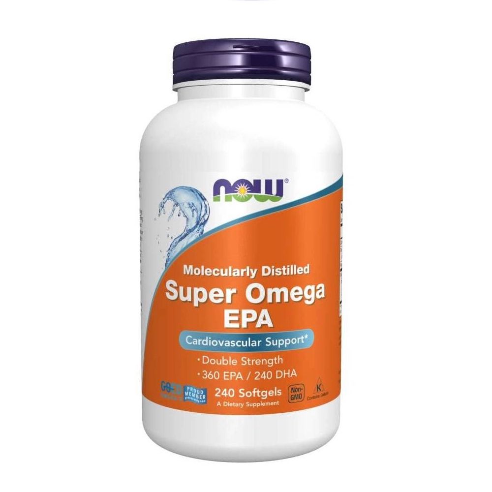 NOW Foods Super Omega Epa, molekular destilliert 240 St Weichkapseln