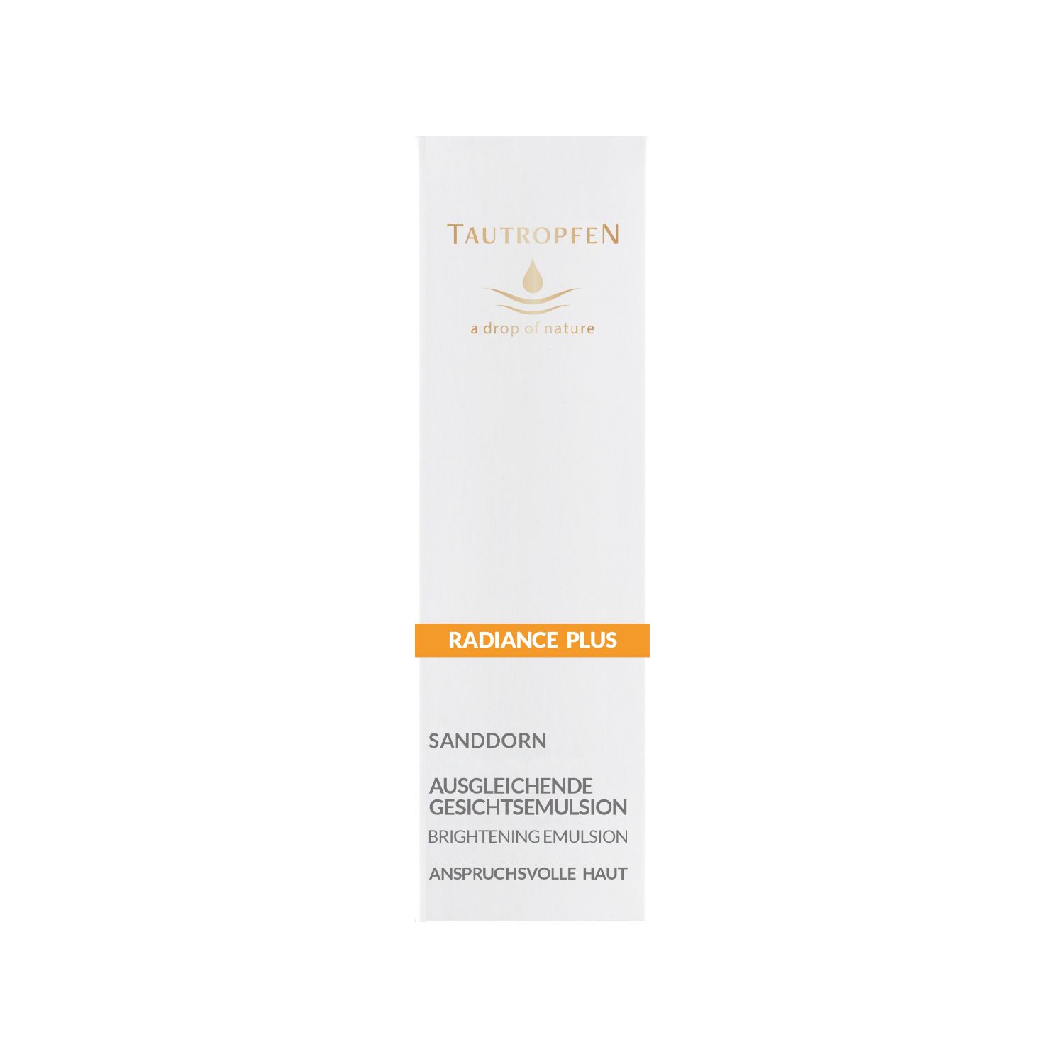 Radiance Plus ausgleichende Gesichtsemulsion 50 ml Emulsion