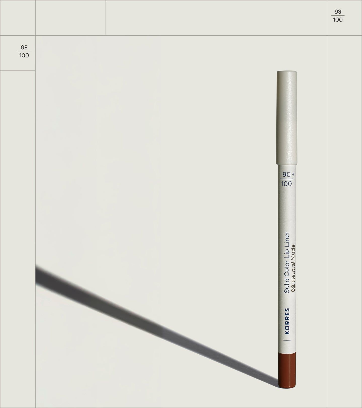Korres Solid Color Lip Liner 02 neutral nude 1,2 g Stifte