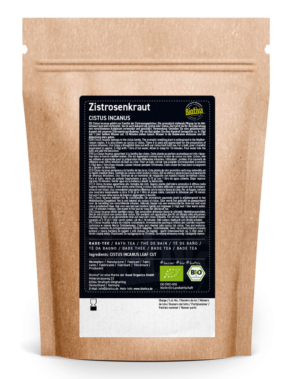 Biotiva Zistrosenkraut Bio