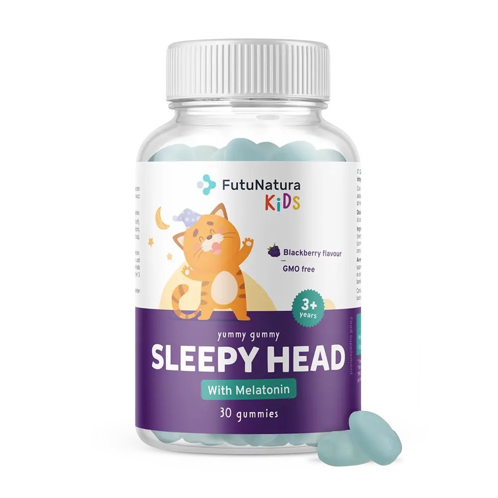 FutuNatura KIDS Sleepy Head - Orsetti alla Melatonina per Bambini
