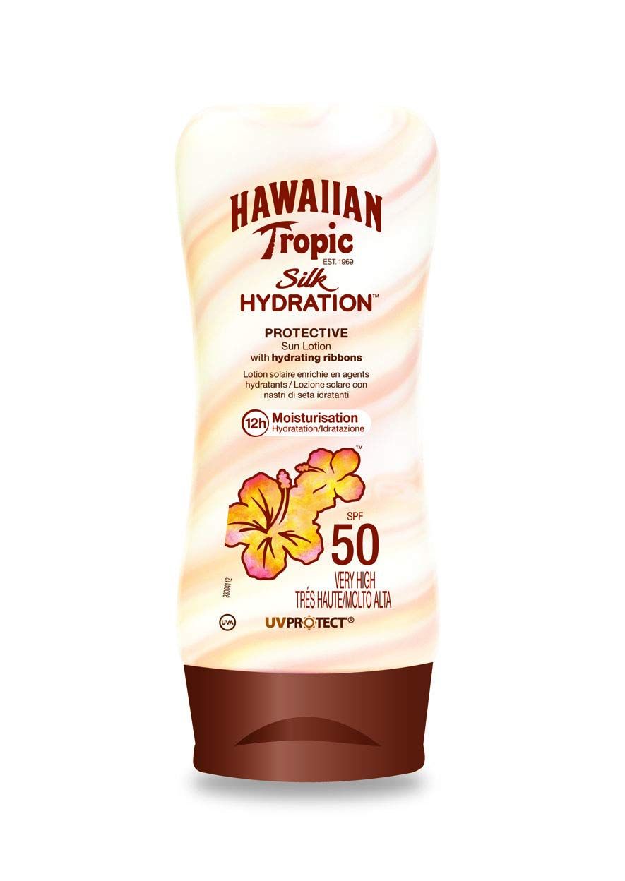 Hawaiian Tropic Silk Hydration Protective Sun Lotion Sonnencreme LSF 50