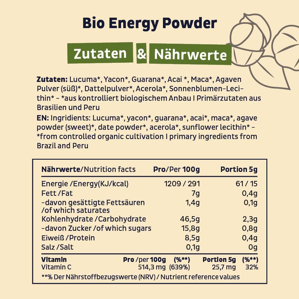 FAIRNATURAL Bio Energy Pulver