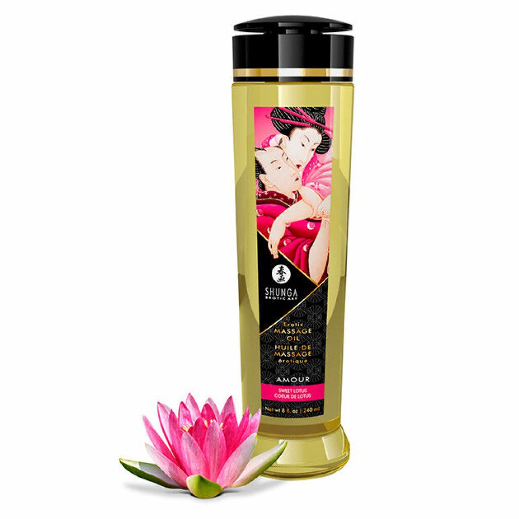 shunga Massage Öl Amour (Sweet Lotus)