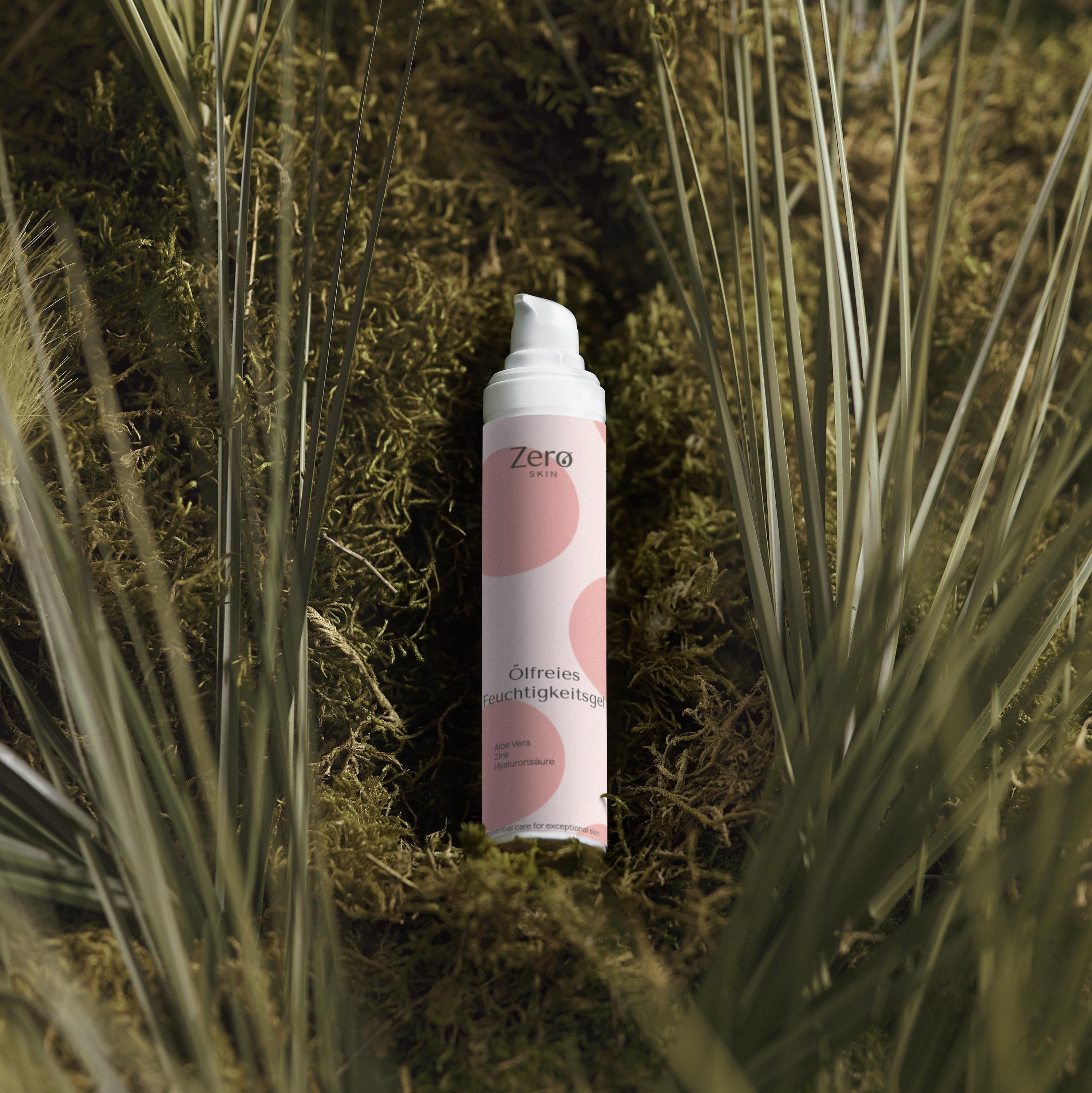 Zero Skin Ölfreies Feuchtigkeitsgel, hydratisierend ausgleichend für normale bis ölige Haut