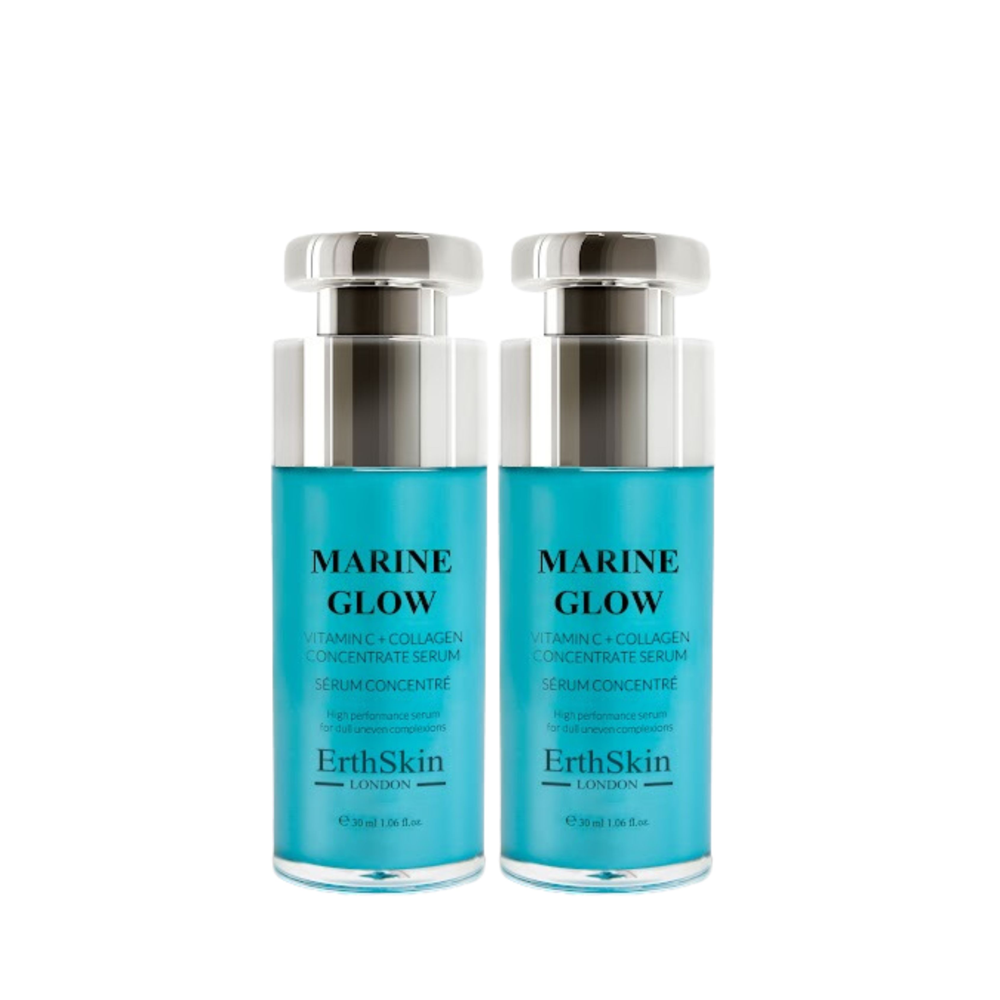ErthSkin London  Marine Glow Vitamin C + Kollagenkonzentrat Serum set