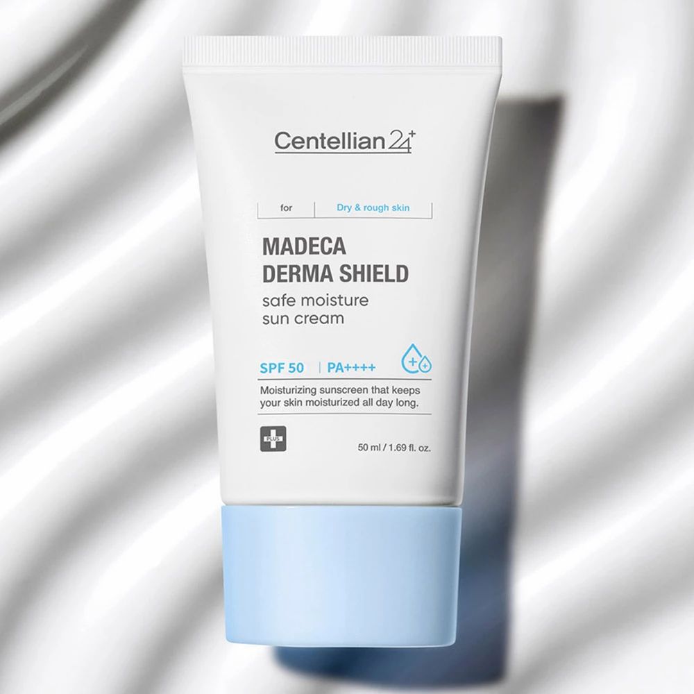 CENTELLIAN24 Madeca Derma Shield Safe Moisture Sun Cream – Feuchtigkeitsspendende Sonnencreme SPF50+