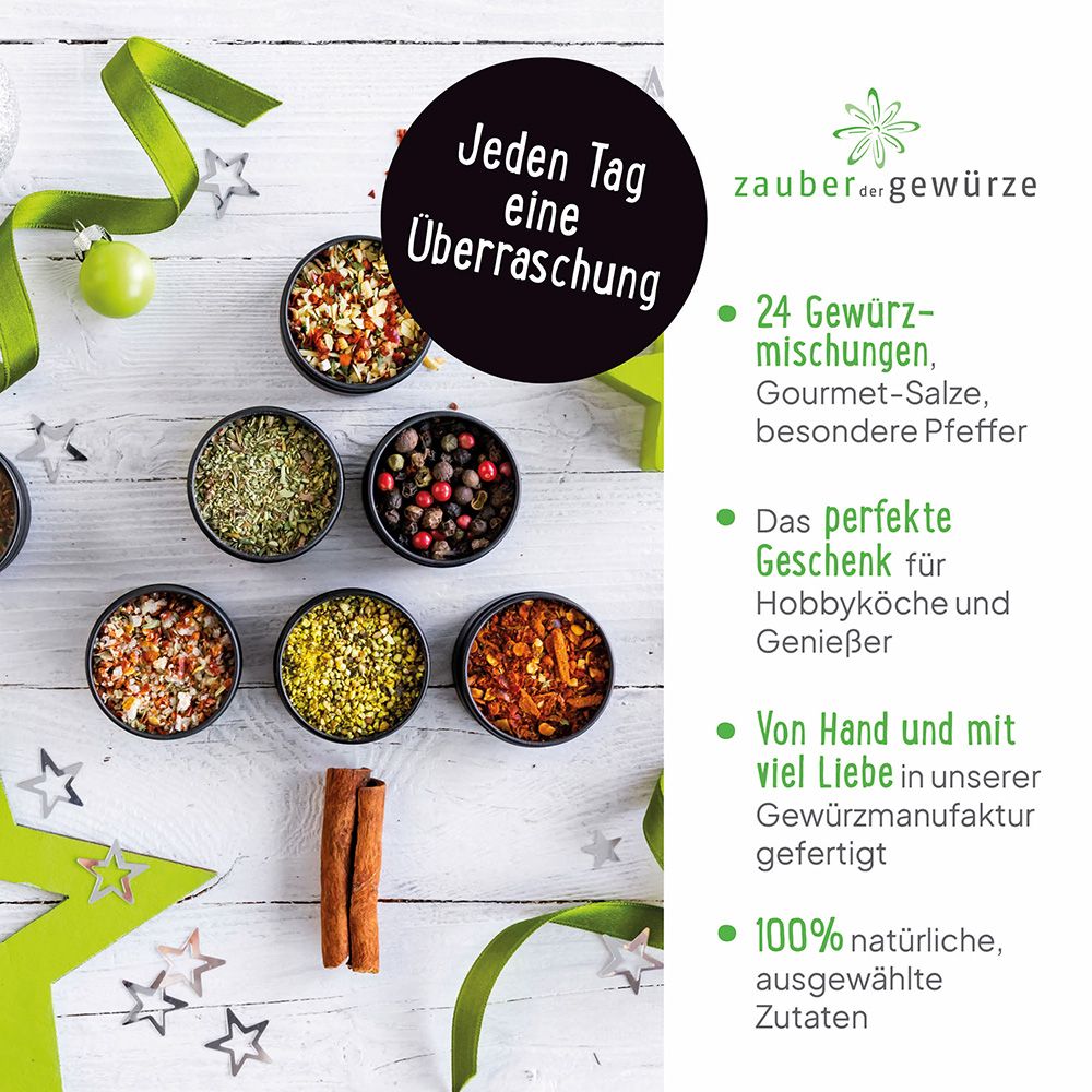 Zauber der Gewürze Gewürz-Adventskalender