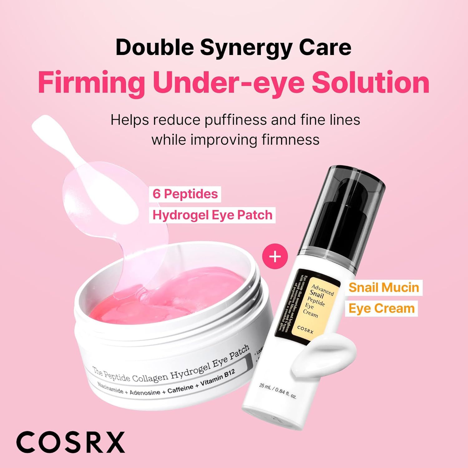 COSRX Pink Peptide Collagen Hydrogel Eye Patch