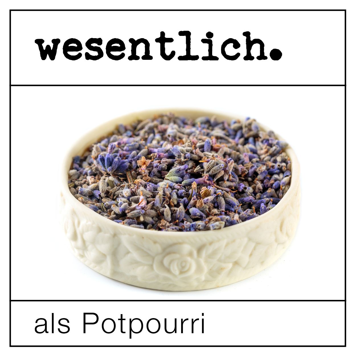 Lavendelblüten von wesentlich.