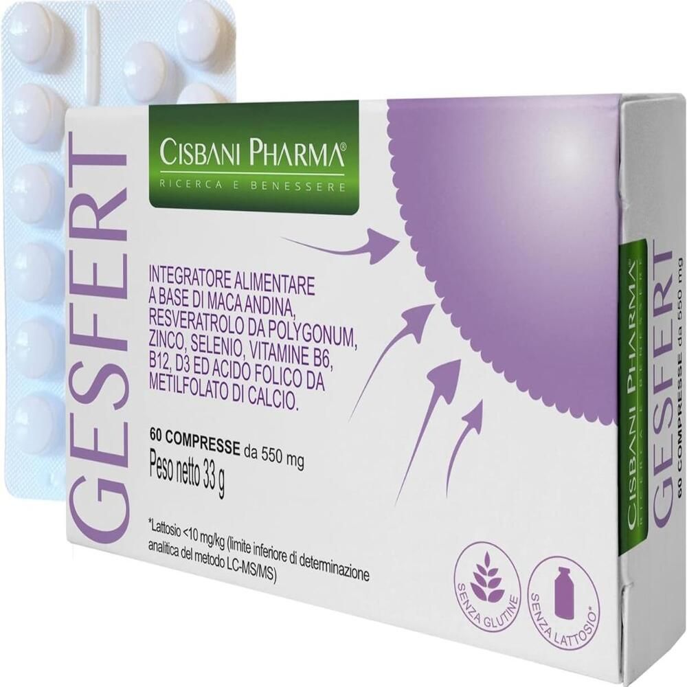 Cisbani Pharma Gesfert - compresse - Integratore per la fertilità femminile
