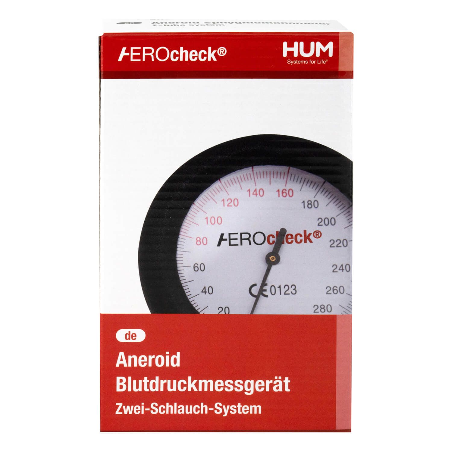 HUM AEROcheck® BDM1-S2 - Aneroid Oberarm-Blutdruckmessgerät