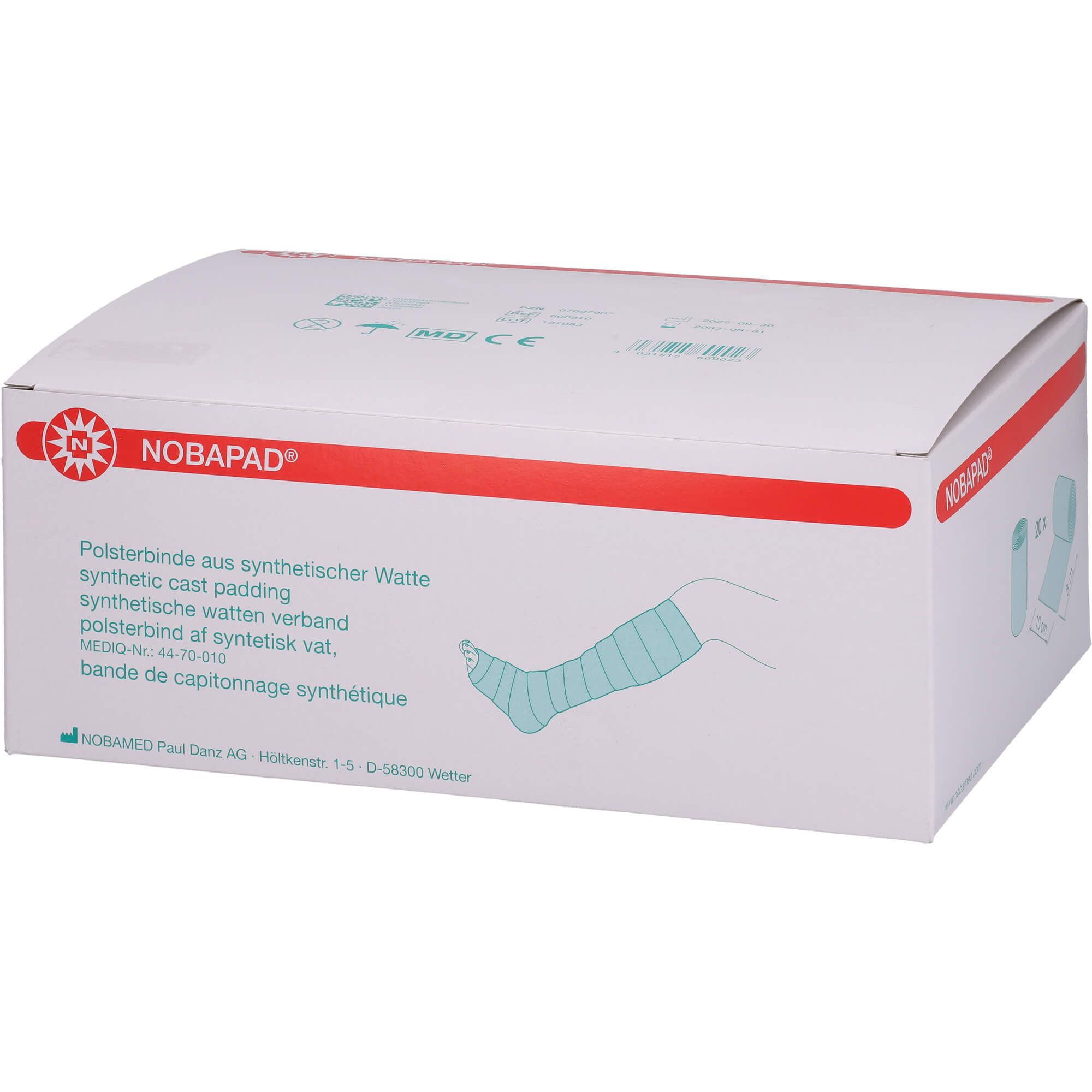 Nobamed® Nobapad Polsterbinden 10 cm x 3 m