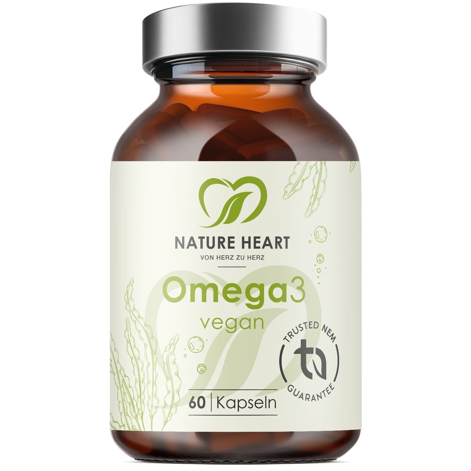 Nature Heart Omega 3 vegan 60 St Kapseln