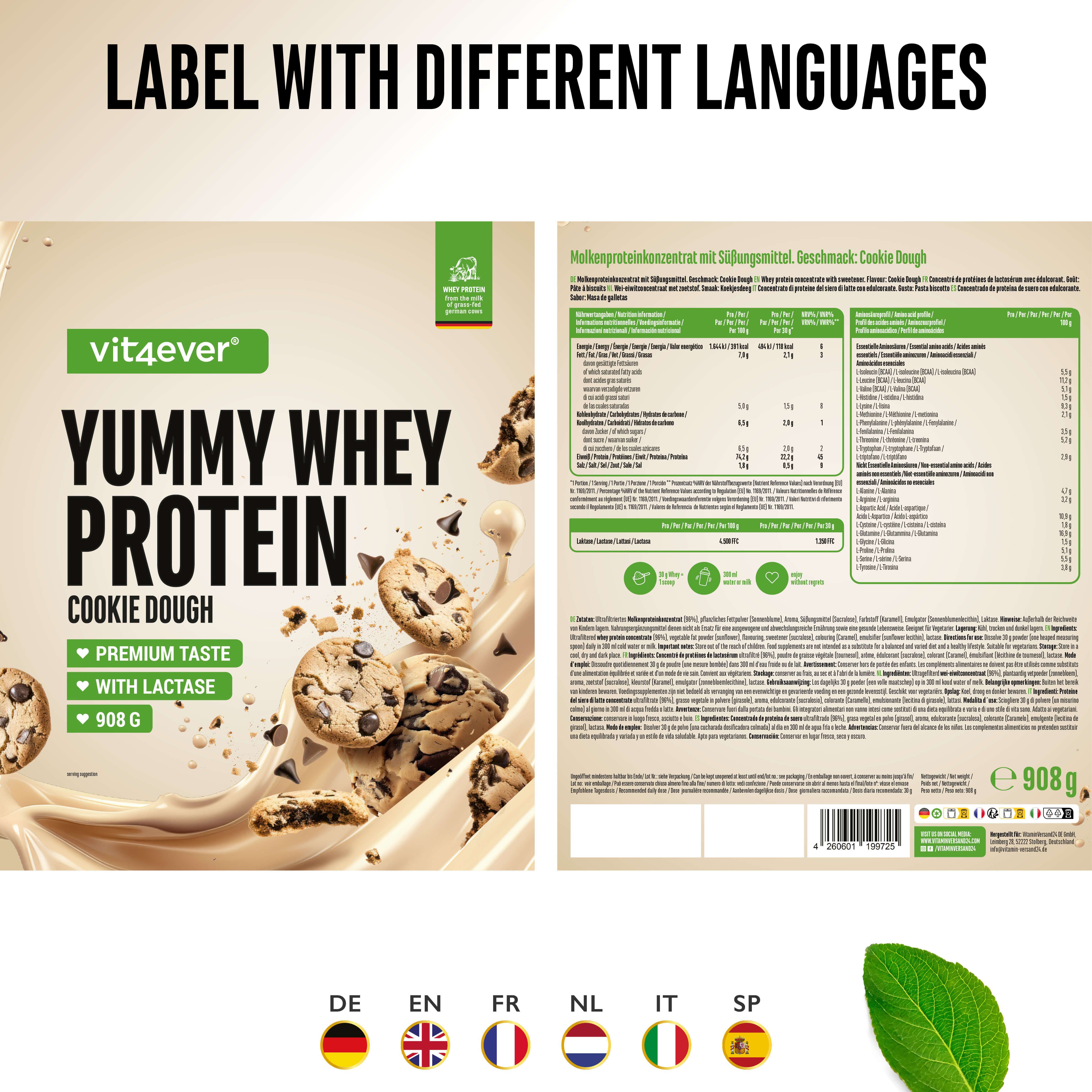 vit4ever Yummy Whey Protein