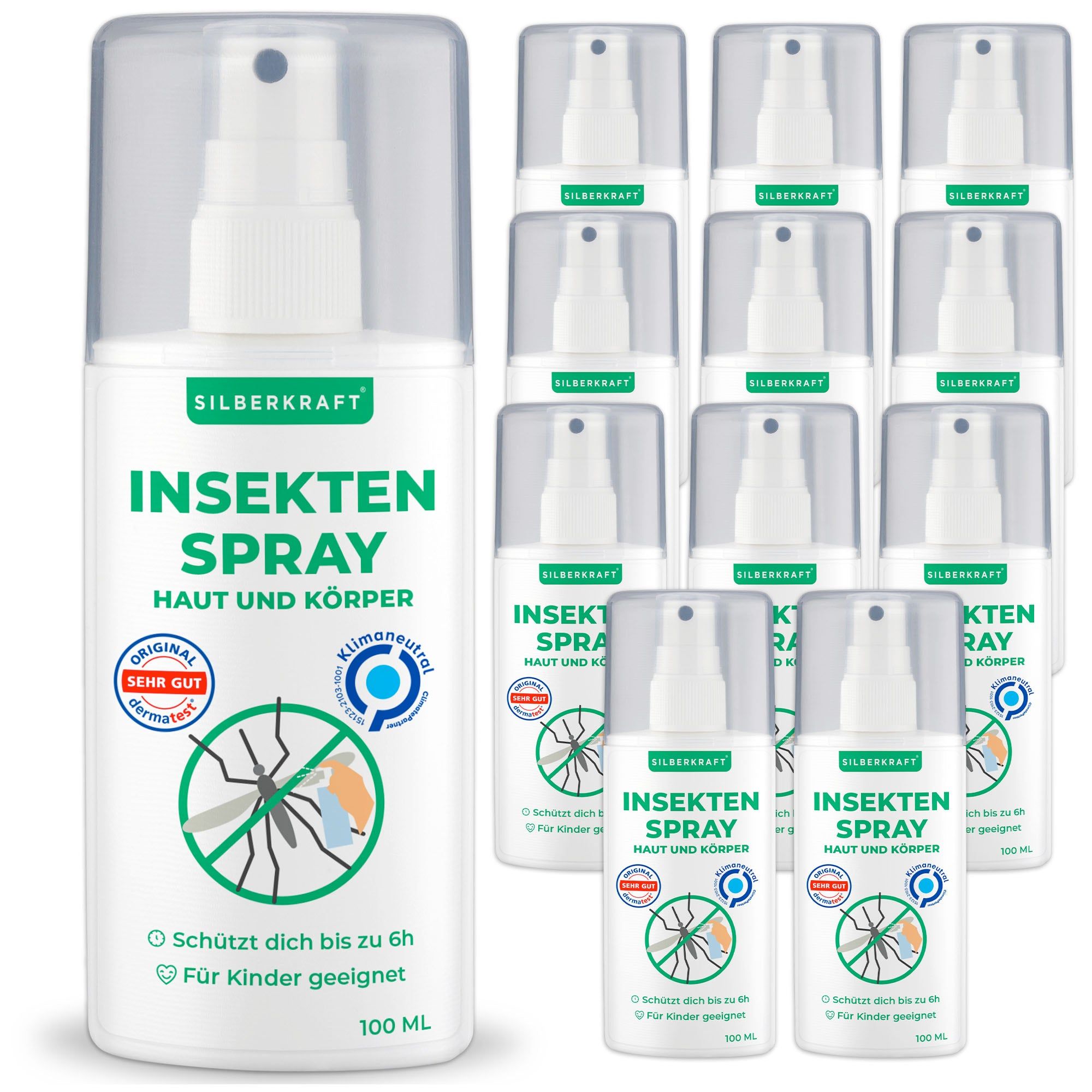 Silberkraft Insektenspray Haut & Körper