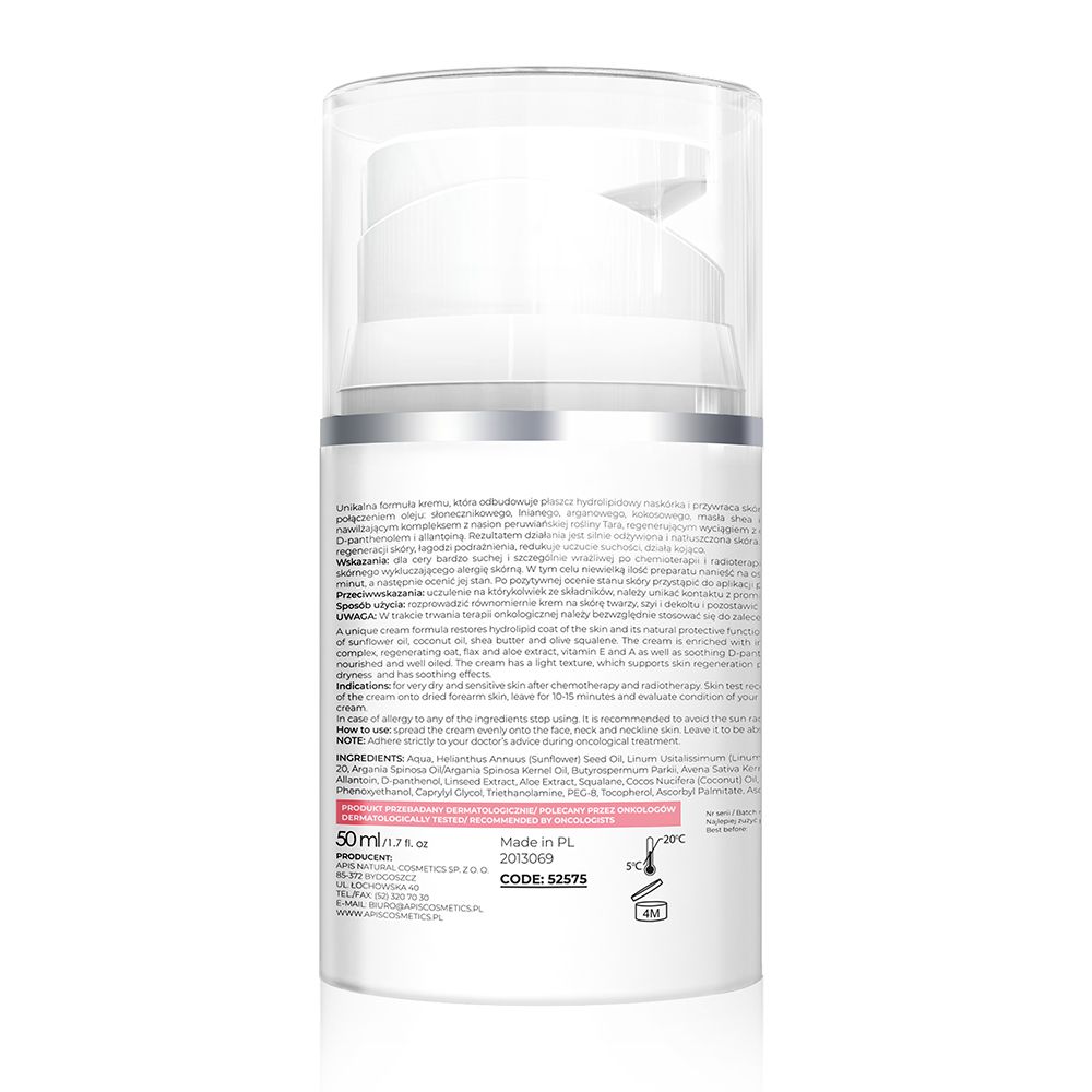 APIS APIDERM, Onkologische Kosmetik -  Nachtcreme
