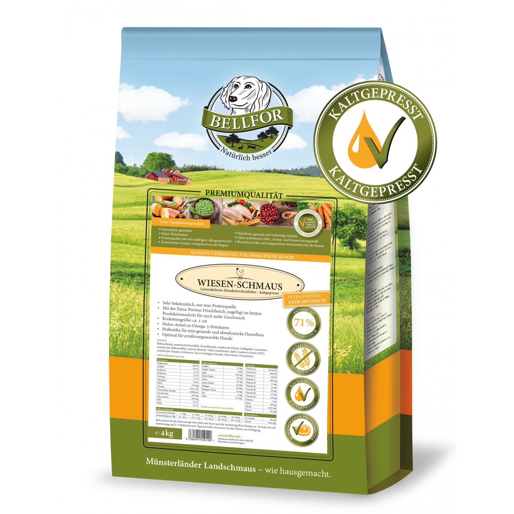 Bellfor Rhodesian Ridgeback Futter Set für Hunde