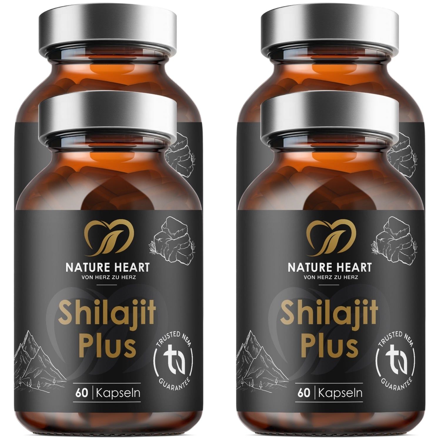 Nature Heart Shilajit 4x60 St Kapseln