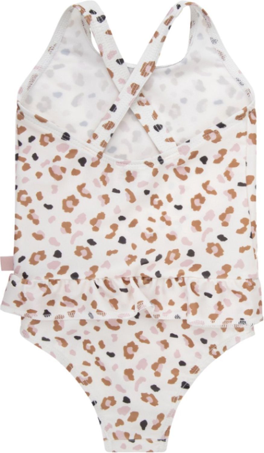 Swim Essentials UV Badeanzug für Mädchen /khaki Leoparden Muster /4