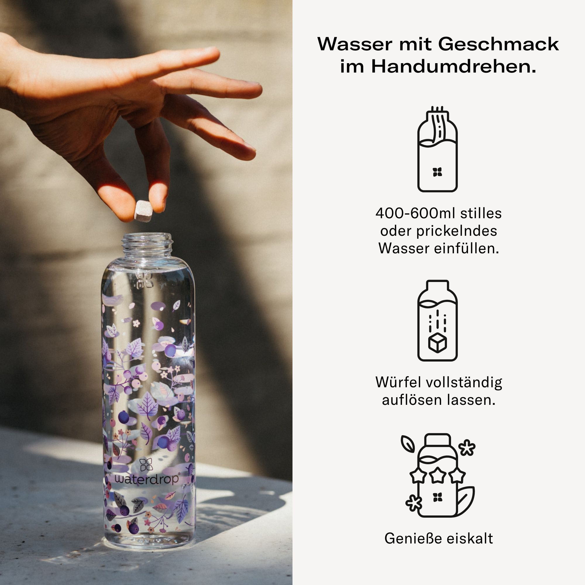 waterdrop® Starterset Glas