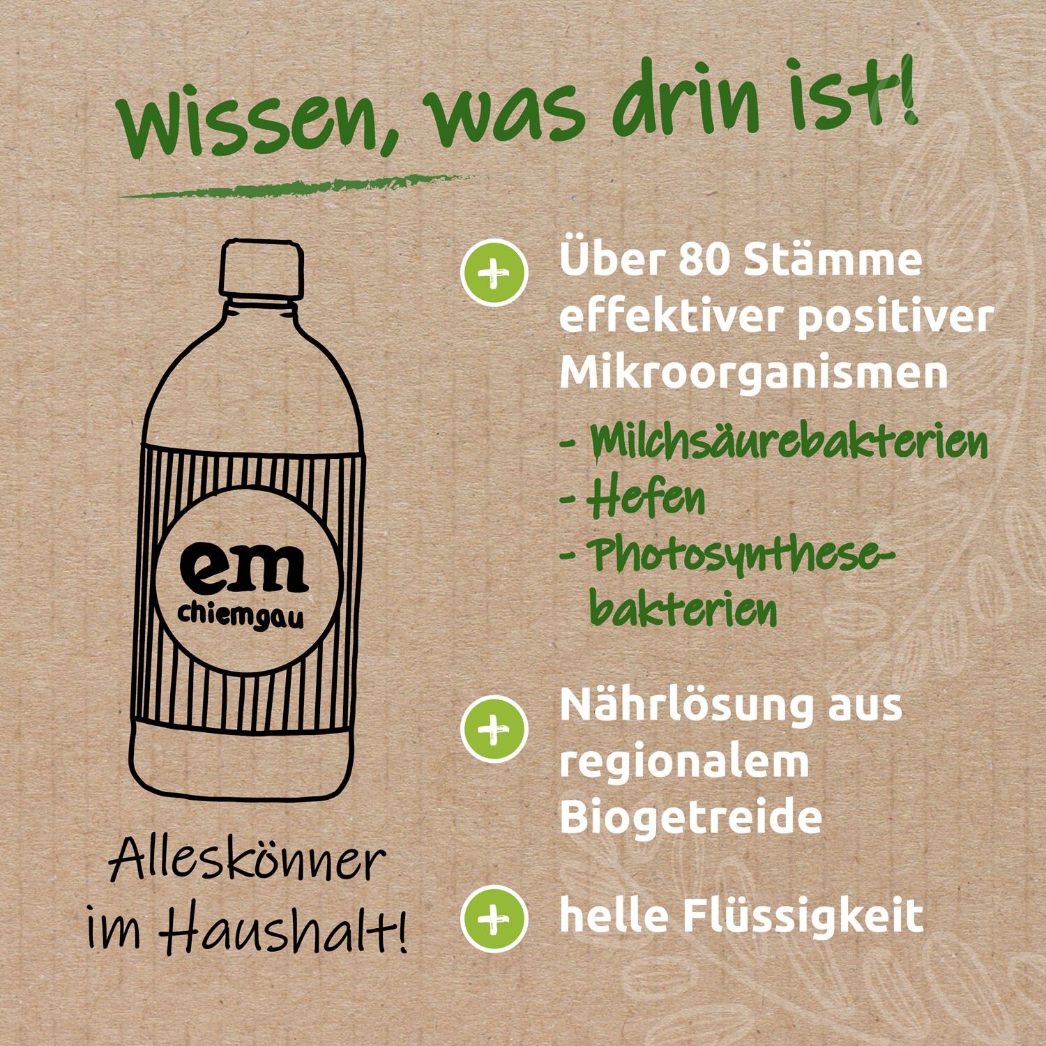 EM-Chiemgau® EM-blond multifunktionaler Bio Spezialreiniger