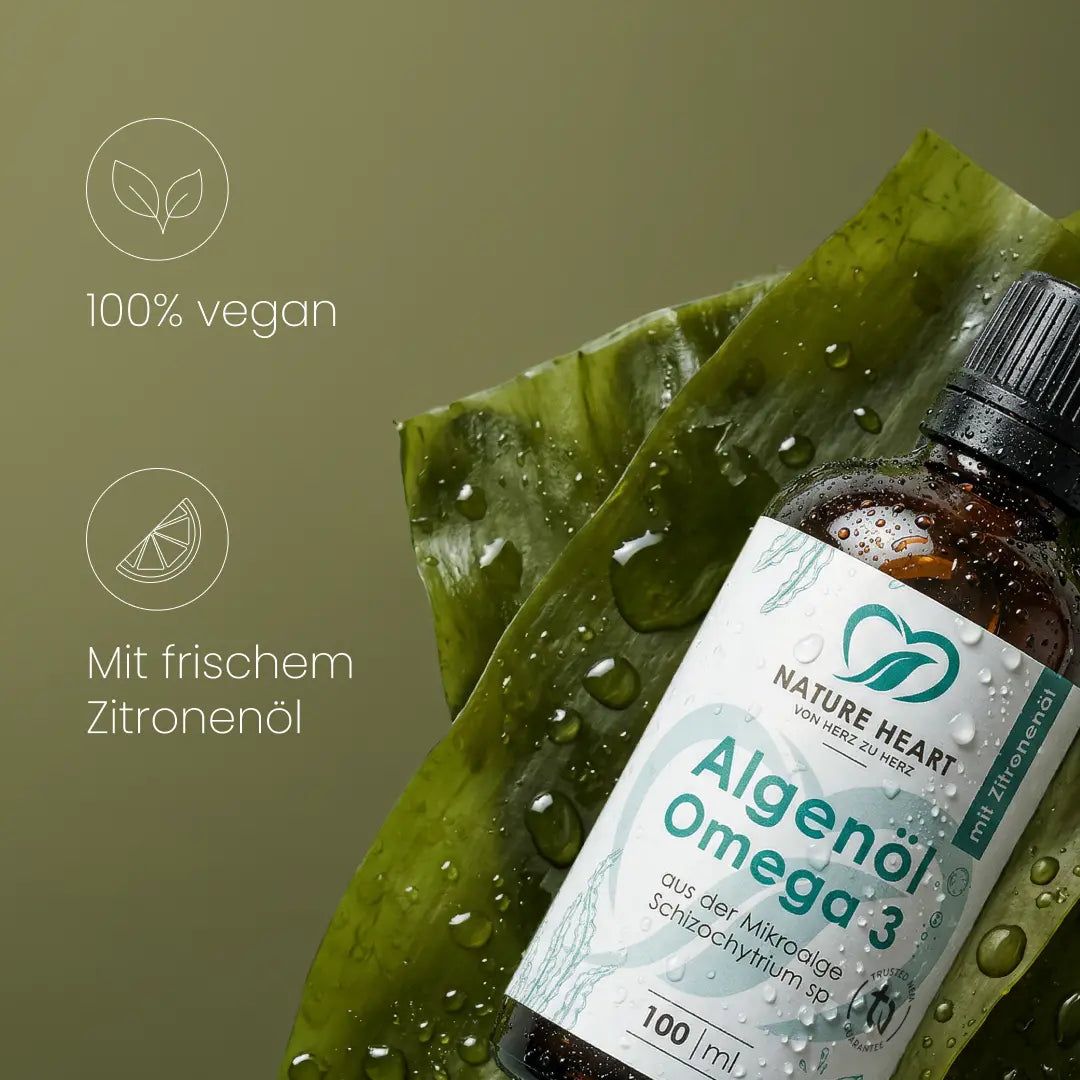 Nature Heart Algenöl Omega 3