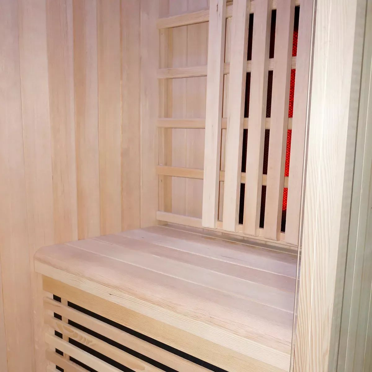 Infrarotsauna WELCON® Easytherm Solo für eine Person  Türposition: links