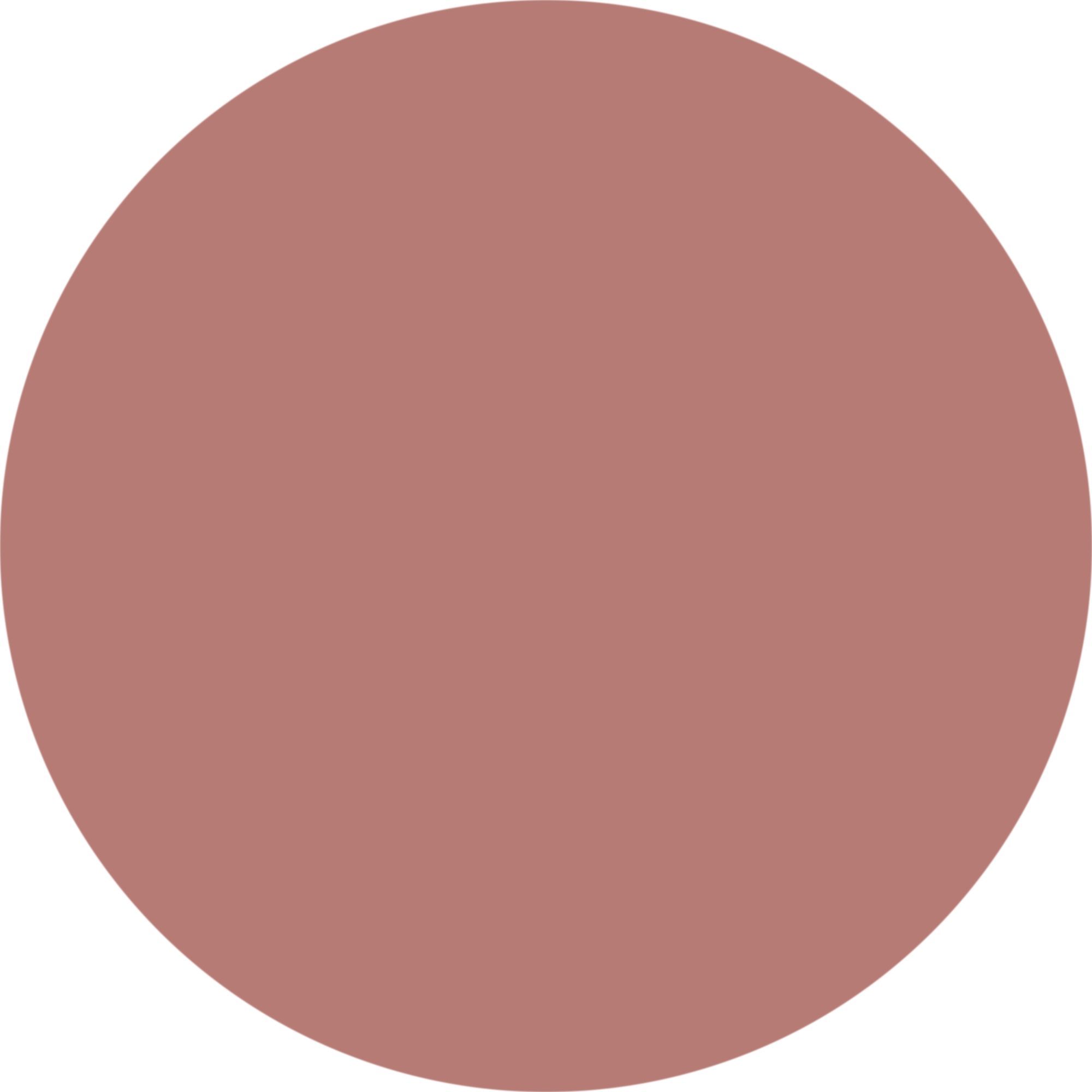 Kreisförmiger Farbfleck in Cappuccino-Farbe.