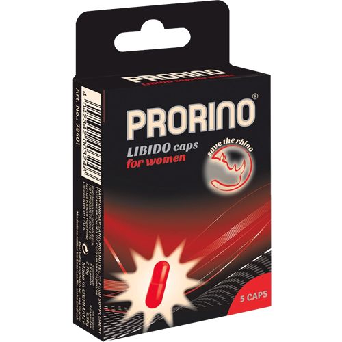 Prorino *Libido Caps* for women, rote Kapseln für Frauen 5 St - SHOP ...