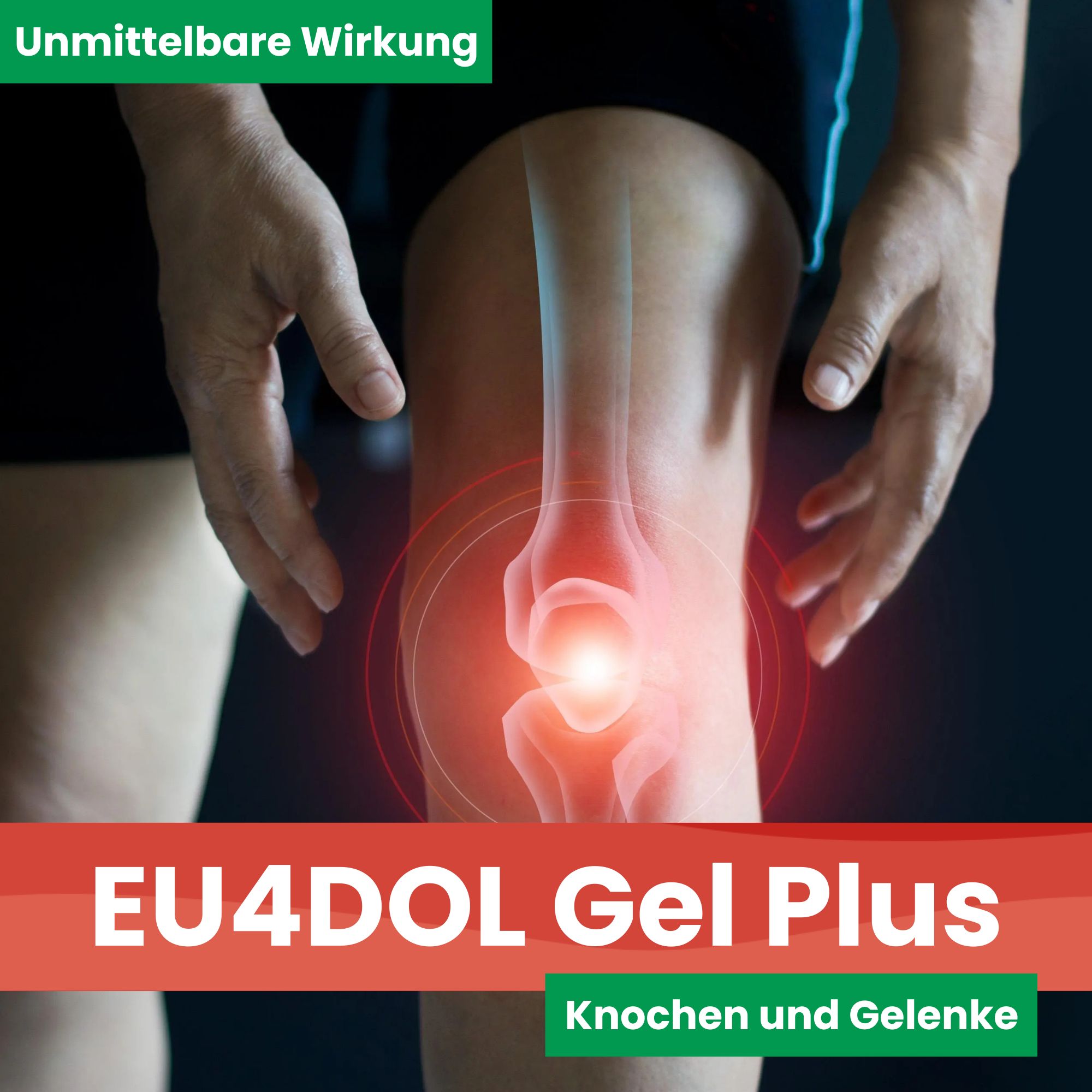 CBD Gel für Gelenkschmerzen und Knochenschmerzen | EU4DOL GEL - Eusphera